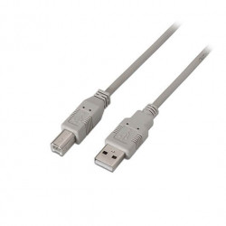CABLE USBAM 20 IMPRESORA A USBBM AISENS 1M G 1M MACHO