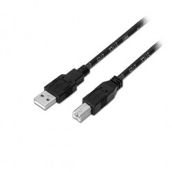 CABLE USBAM 20 IMPRESORA A USBBM AISENS 1M N 1M MACHO