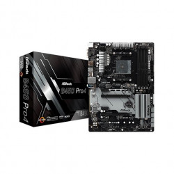 PLACA BASE ASROCK AM4 B450 PRO4