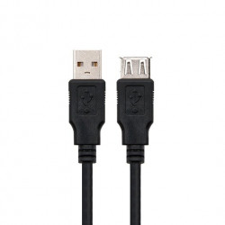 CABLE USBA 20 A USBA 20 NANOCABLE 3M NEGRO
