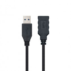 CABLE USBA 30 A USBA 30 NANOCABLE 2M NEGRO