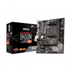 PLACA BASE MSI AM4 B450M A PRO MAX