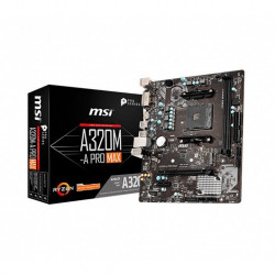 PLACA BASE MSI AM4 A320M A PRO MAX