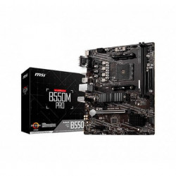 PB MSI AM4 B550M PRO M ATX 2XDDR4 4XSATA6 1XUSB 32 2XUSB 2