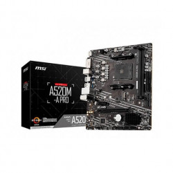 PB MSI AM4 A520M A PRO M ATX 2XDDR4 4XSATA6 1XUSB 32 2XUSB