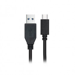 CABLE USBAM 31 A USB TIPO C M NANOCABLE 05M BK 05M MAC