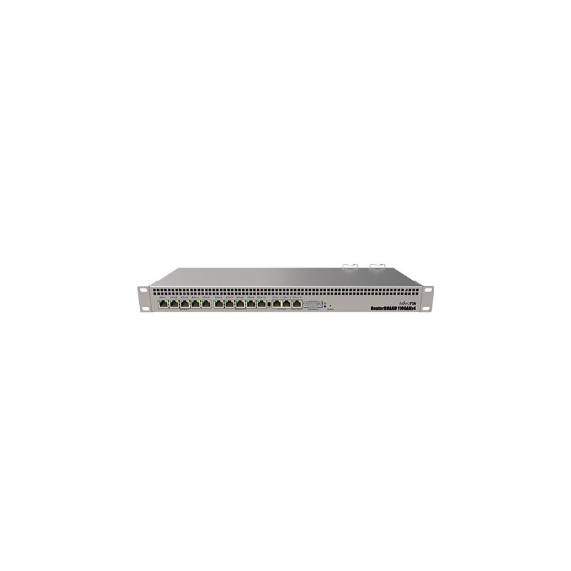 HUB SWITCH 13 PTOS MIKROTIK RB1100AHX4 13xGIGABIT PoE RACKE