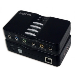 TARJETA DE SONIDO LOGILINK 71 USB BOX UA0099
