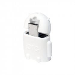 ADAPTADOR OTG MICROUSB M A USB H LOGILINK BLANCO