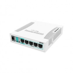 HUB SWITCH 5 PTOS MIKROTIK RB260GSP 5xGIGABIT PoE 1xSFP C