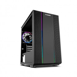 TORRE MICRO ATX NOX HUMMER FUSION S NEGRO ARGB