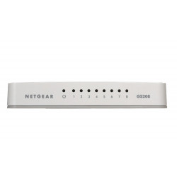 HUB SWITCH 8 PTOS NETGEAR 10 100 1000 GS208