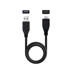 CAJA EXTERNA 25 USB30 SATA TOOQ ALUMINIO NEGRA
