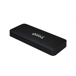 CAJA EXTERNA PARA SSD M2 NVMe PCIe TOOQ USB C LED