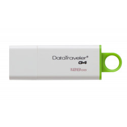 PENDRIVE 128GB USB30 KINGSTON DT G4 BLANCO VERDE
