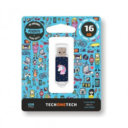 PENDRIVE 16GB TECH ONE TECH UNICORNIO DREAM USB 20 TEC4012