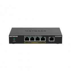 HUB SWITCH 5PTOS 10 100 1000 NETGEAR GS305PP 100PE
