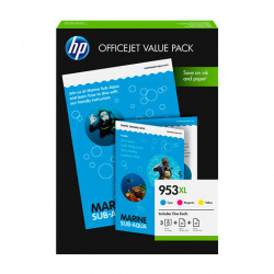 CARTUCHO ORIG HP Nº 953XL PACK COLORES 1CC21AE