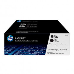 TONER ORIG HP LASERJET 85A CE285AD NEGRO PACK 2