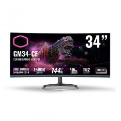 MONITOR GAMING LED 34 COOLER MASTER GM34 CW CURVO