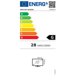 MONITOR GAMING LED 27 KEEPOUT XGM27V3 SPK Alt 4ms 75Hz FHD