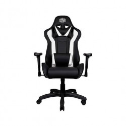 SILLA GAMING COOLER MASTER CALIBER R1 NEGRO BLANCO INCLUYE