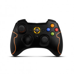 GAMEPAD KROM KHENSU PC PS3 NEGRO NARANJA
