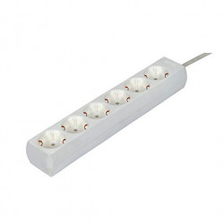 REGLETA 6 TOMAS 15M PHASAK BLANCO PARA SAI