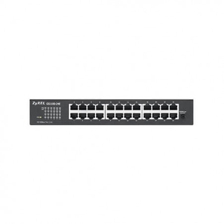 HUB SWITCH 24 PTOS ZYXEL 10 100 1000 GS1100 24E V2