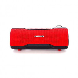 ALTAVOZ AIWA BST 500RD BLUETOOTH ROJO 2X6W TWS IP67 8H BATE