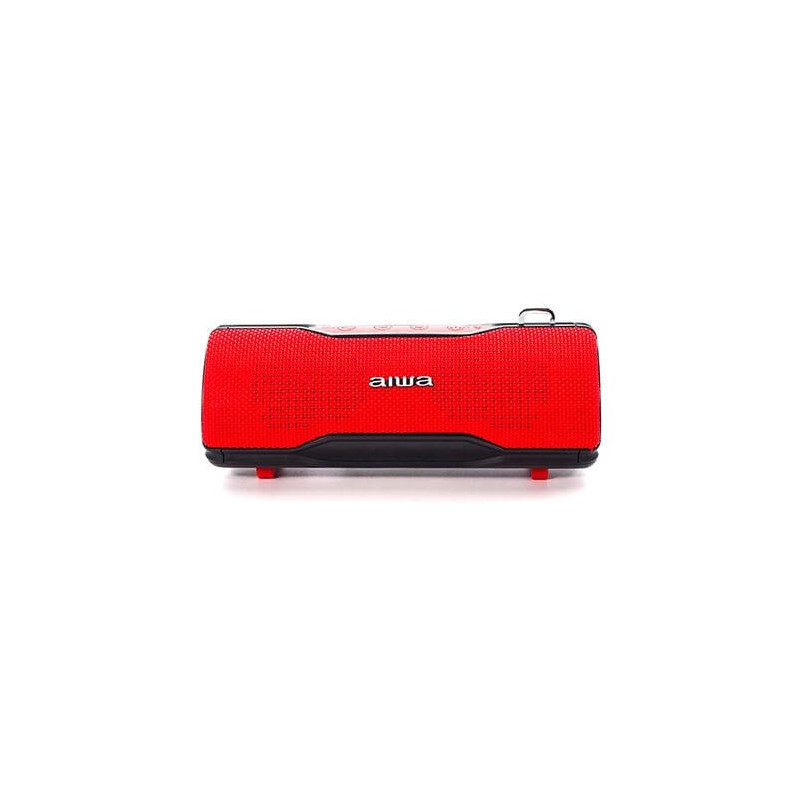 ALTAVOZ AIWA BST 500RD BLUETOOTH ROJO 2X6W TWS IP67 8H BATE