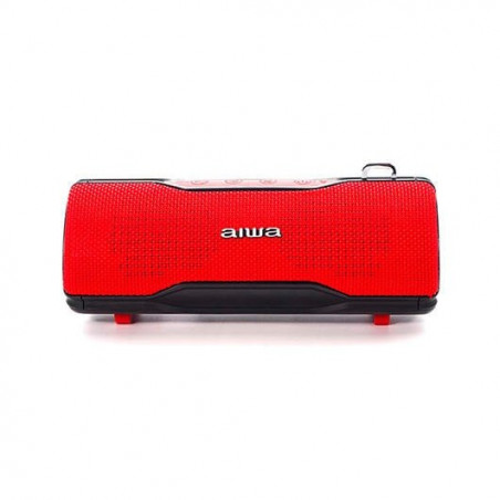 ALTAVOZ AIWA BST 500RD BLUETOOTH ROJO 2X6W TWS IP67 8H BATE