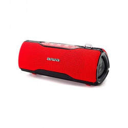 ALTAVOZ AIWA BST 500RD BLUETOOTH ROJO 2X6W TWS IP67 8H BATE