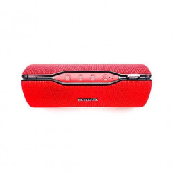 ALTAVOZ AIWA BST 500RD BLUETOOTH ROJO 2X6W TWS IP67 8H BATE