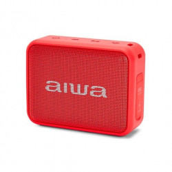 ALTAVOZ AIWA BS 200RD BLUETOOTH ROJO 6W TWS M LIBRES BLUET