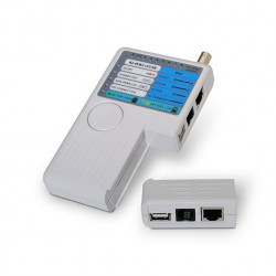 TESTER DE REDES RJ11 RJ12 RJ45 AISENS PROFESIONAL