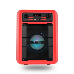 ALTAVOZ NGS SPEAKER ROLLER LINGO BLUETOOTH RED