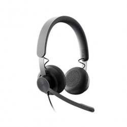 AURICULARES MICRO LOGITECH ZONE WIRED NEGRO DIADEMA USB 981