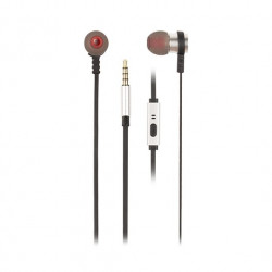 AURICULARES MICRO NGS CROSS RALLY PLATA