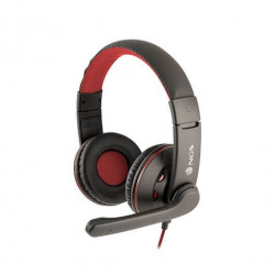 AURICULARES MICRO NGS VOX 420 DJ NEGRO Y ROJO JACK 35 VOX4