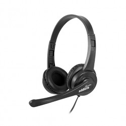 AURICULARES MICRO NGS VOX 505 NEGRO DIADEMA USB VOX505USB