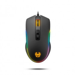 RATON OPTICO KROM KANE RGB NEGRO