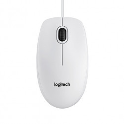RATON OPTICO LOGITECH B100 BLANCO