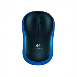 RATON OPTICO LOGITECH M185 WIRELESS AZUL