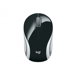 RATON OPTICO LOGITECH M187 MINI WIRELESS NEGRO