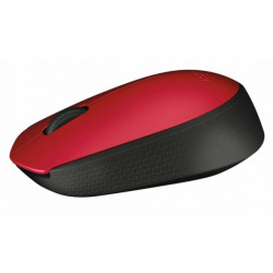 RATON OPTICO LOGITECH M171 WIRELESS ROJO