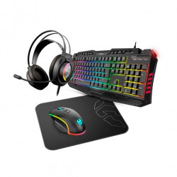 PACK KROM KRITIC GAMING RATONTELCADOAURICULARALFOMBRILLA