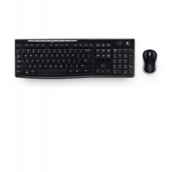 TECLADORATON LOGITECH MK270 WIRELESS NEGRO