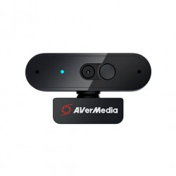 WEBCAM FHD AVERMEDIA PW310P NEGRO 1080P 30 FPS USB AUTO FOC