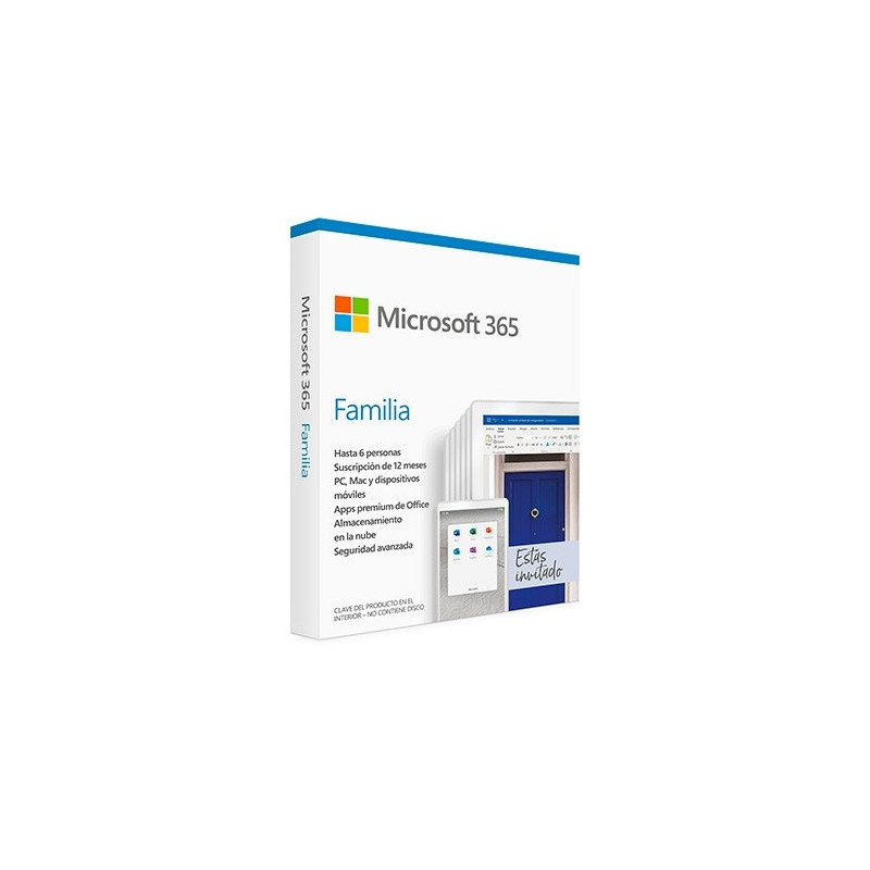 SOFTWARE MICROSOFT OFFICE 365 FAMILY